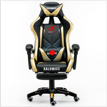 Load image into Gallery viewer, New arrival Racing synthetic Leather gaming chair Internet cafes WCG computer chair comfortable lying household Chair
